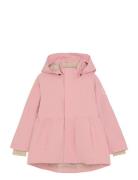 Jacket Outerwear Shell Clothing Shell Jacket Pink En Fant