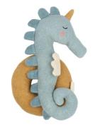 Rattle - Seahorse Toys Baby Toys Rattles Blue Fabelab