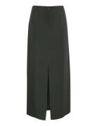 Frylagz Hw Midi Skirt Lang Nederdel Green Gestuz