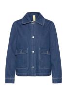 Sissel Denim Washed Black Jakke Denimjakke Blue Brixtol Textiles