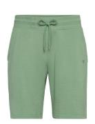 Reg Shield Sweat Shorts Bottoms Shorts Sweat Shorts Green GANT