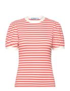 Msjohanna Striped Tee Tops T-shirts & Tops Short-sleeved Multi/pattern...