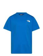 Teen New 24/7 S/S Tee Sport T-Kortærmet Skjorte Blue The North Face