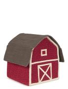 Basket Farm House Home Kids Decor Storage Storage Baskets Red Lorena C...