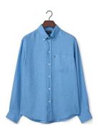 Casual Linen B.d Shirt Tops Shirts Linen Shirts Blue Lexington Clothin...