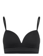 Bra Seamless Push Up Joy Lingerie Bras & Tops Push Up Bras Black Linde...