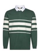 Union Rugby Carter Stripe Bist Tops Polos Long-sleeved Green Levi's®