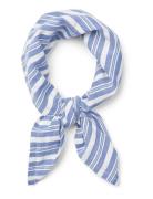 Nico Scarf - Seersucker Accessories Scarves Lightweight Scarves Blue S...