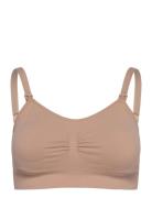 Bra Seamless Nursing Bra Full Lingerie Bras & Tops Maternity Bras Pink...