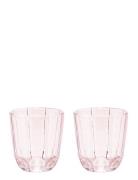 Lily Tumbler 32 Cl Cherry Blossom 2 Pcs. Home Tableware Glass Drinking...