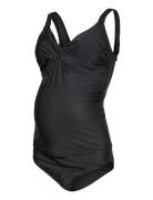 Mllouisa Padded Hc Tankini 2F Badedragt Badetøj Black Mamalicious