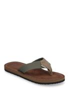 Barbour Toeman Sandal Klipklapper Sandaler Khaki Green Barbour