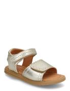 Bisgaard Andrea Shoes Summer Shoes Sandals Gold Bisgaard