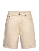 Akjan Denim Shorts Bottoms Shorts Denim Beige Anerkjendt