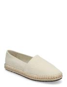 Espadrille - He Espadrillos Flade Sandal White Calvin Klein