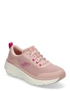 Womens D'lux Walker 2.0 Low-top Sneakers Pink Skechers