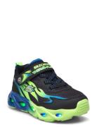 Boys Thermo-Flash Heat-Flux Low-top Sneakers Blue Skechers