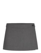Suiting Skort Skirts Short Skirts Grey Weekday