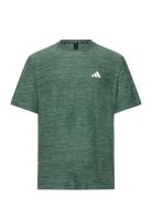 Tr-Es Stretch T Tops T-Kortærmet Skjorte Green Adidas Performance