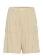 Kamilia Shorts Bottoms Shorts Bermudas Beige Kaffe