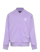 Hmlnoma Zip Jacket Sport Sweatshirts & Hoodies Sweatshirts Purple Humm...