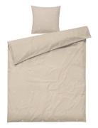 Daisy Bed Linen 150X210 Cm Sand/White Se Home Textiles Bedtextiles Bed...
