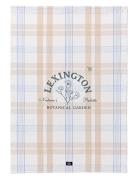 Botanical Checked Org Cotton Kitchen Towel Home Textiles Kitchen Texti...