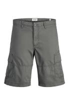 Jpstcole Mateo Cargo Short Mid Sn Bottoms Shorts Cargo Shorts Grey Jac...