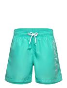Logo Lightweight Swim Shorts Badeshorts Blue GANT