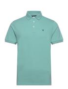 Swim Trim Arch Polo Designers Polos Short-sleeved Green Hackett London