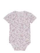 Body Ss Bodies Short-sleeved Purple Fixoni