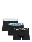 Trunk 3Pk Sport Boxers Black NIKE Underwear