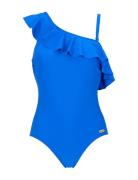 Swimsuit Badedragt Badetøj Blue Damella Of Sweden
