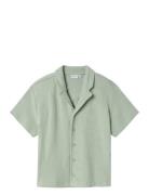 Nkmhivaj Ss Nreg Shirt Tops Shirts Short-sleeved Shirts Green Name It
