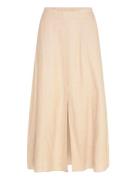 Maxi Skirt From Freequent In A Soft Linen Material. The Skirt Has A Si...