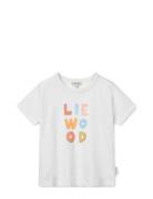 Apia Placement Shortsleeve T-Shirt Tops T-Kortærmet Skjorte White Liew...