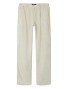 Nlmfinen Reg Chino Pant Bottoms Chinos Cream LMTD