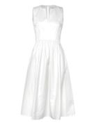 Liza Knælang Kjole White Reiss