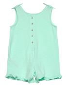 Playsuit .-- Carla Bodies Sleeveless Bodies Green Mango