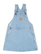 Organic Denim Spencer Dress W Heart Dresses & Skirts Dresses Casual Dr...
