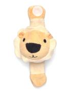 Wrist Rattle Yellow Lion Toys Baby Toys Rattles Multi/patterned Geggam...
