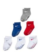 Pop Color Gripper Infant/Toddler Ankle 6Pk Strømper Non-slip Multi/pat...