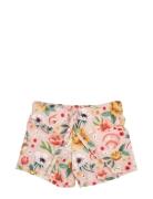 Orla – Badeshorts 3-4 År – Ocean Blossom Badeshorts Pink Filibabba