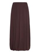 Wool-Blend Skirt With Puffed Hem Skirts Knee-length & Midi Skirts Brow...