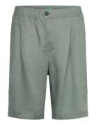 Bermuda Bottoms Shorts Casual Green United Colors Of Benetton
