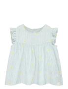 Shirt Tops Shirts Short-sleeved Shirts Blue United Colors Of Benetton