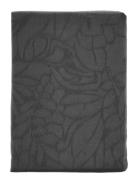 Tablecloth 140X270 Abstract Leaves Damask Ash Home Textiles Kitchen Te...