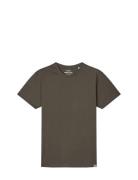 Organic Thor Tee Tops T-Kortærmet Skjorte Khaki Green Mads Nørgaard