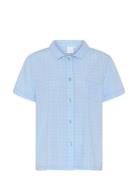 Amalie Shortsleeved Shirt Top Blue CCDK Copenhagen