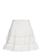 Viljana-M Skirts Short Skirts White MbyM